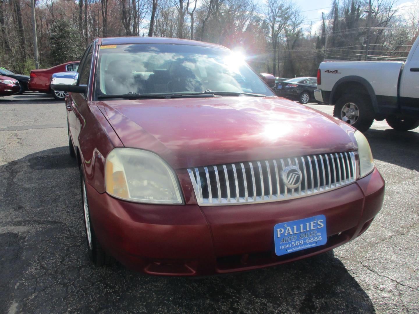 2005 RED Mercury Montego (1MEFM421X5G) with an 3.0L L4 DOHC 16V engine, AUTOMATIC transmission, located at 540a Delsea Drive, Sewell, NJ, 08080, (856) 589-6888, 39.752560, -75.111206 - Photo#8